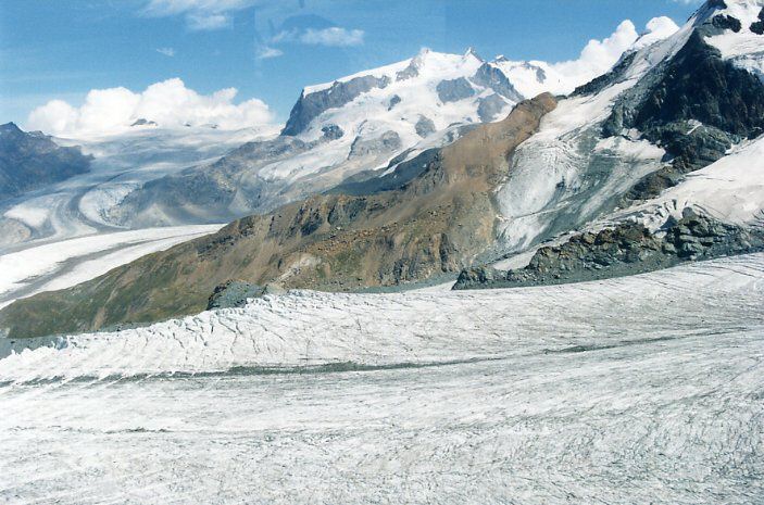 View from the Klein Matterhorn