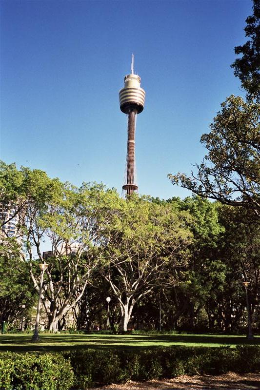 AMP Tower y Archibald Fountain
