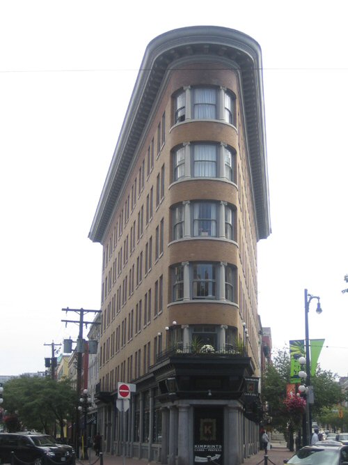 Vancouver - Triangular Building in Gastown