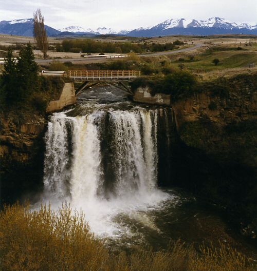Polux river waterfall
