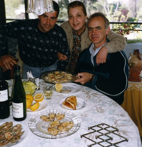Machas a la parmesana