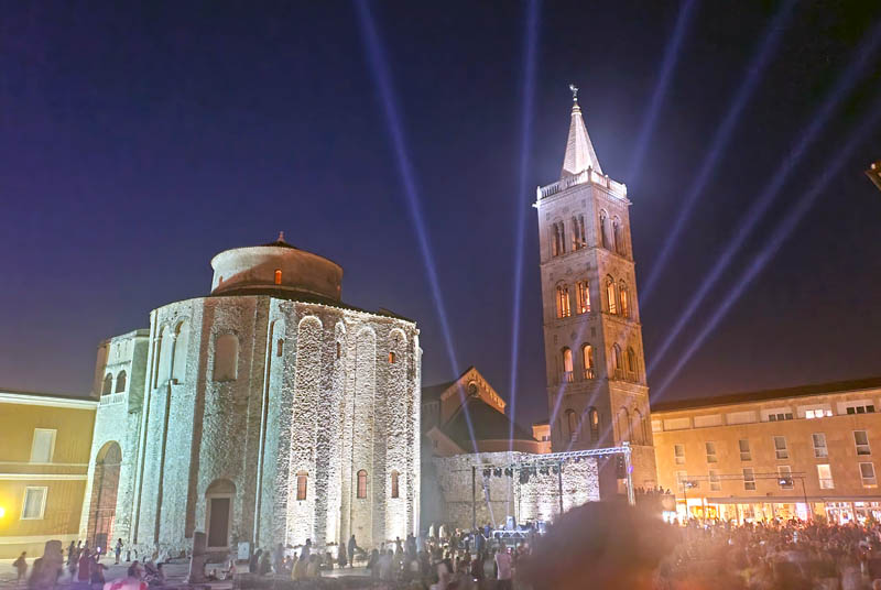 Zadar - Saint Donatus’ Church and Saint Anastasia’s Cathedral