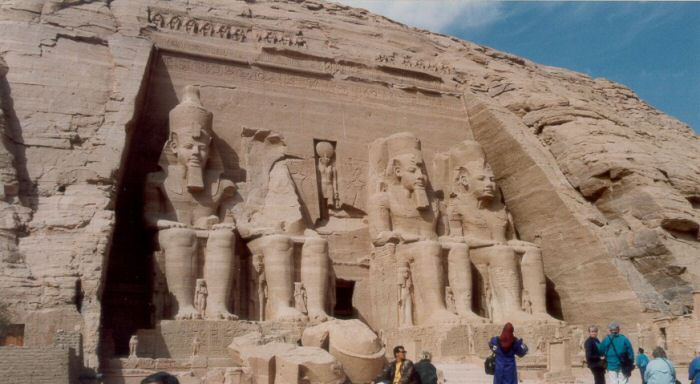Abu Simbel - Temple dedicated to Ramses II