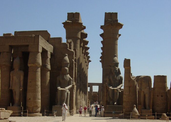Karnak - Columns of the third pilon