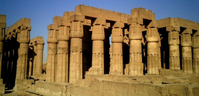 Luxor - Colonnade of Amenophis III