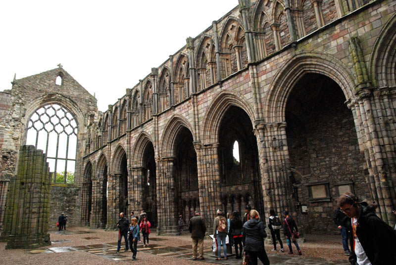 Holyroodhouse palace - Abbey