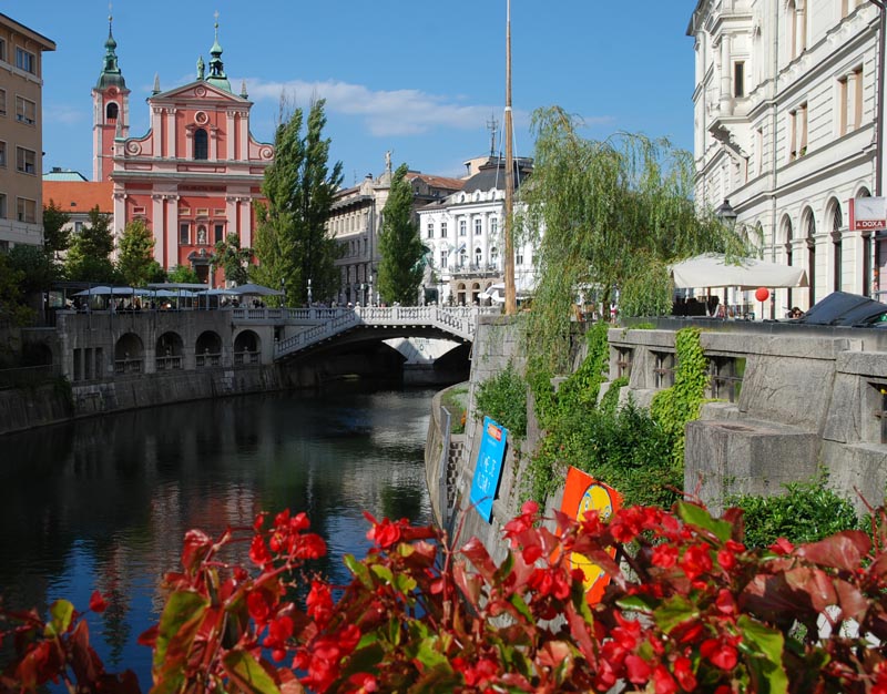 Ljubliana - R&iacute;o Liublianaca