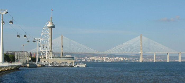 Lisbon - EXPO'98 and Vasco da Gama bridge