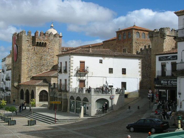 Caceres - Town square (La Plaza Mayor)