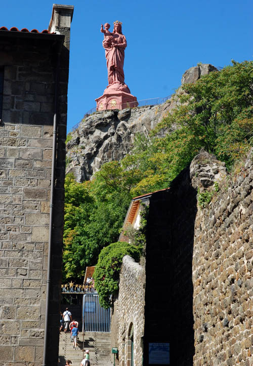 Le Puy en Velay - Le Rocher Corneille