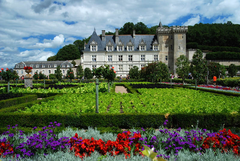 Castillo y jardines de Villandry
