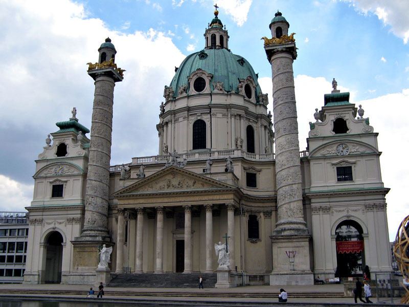 Wien - Karlskirche (St. Charles church)