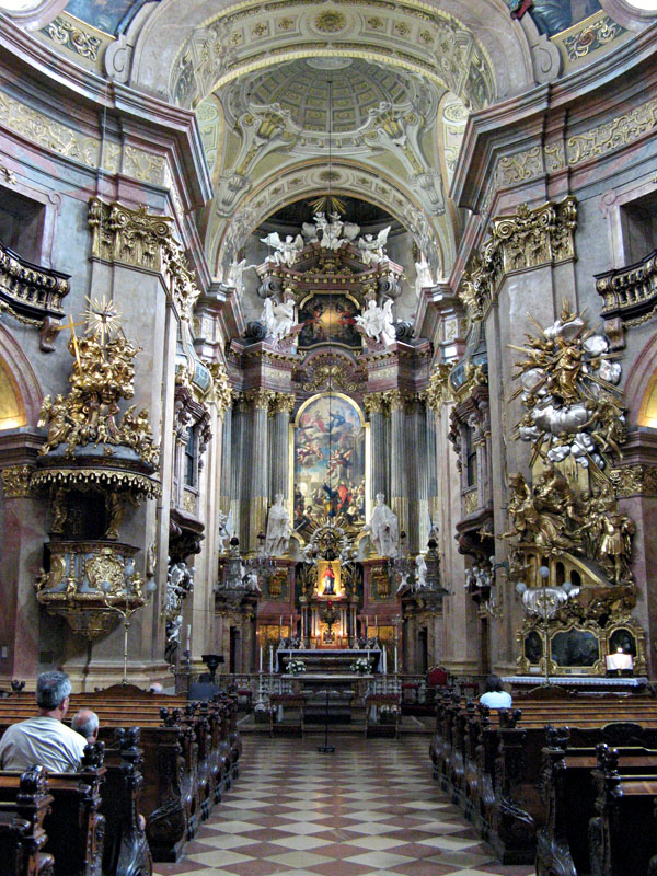 Wien - Peterskirche (St. Peter&acute;s church)