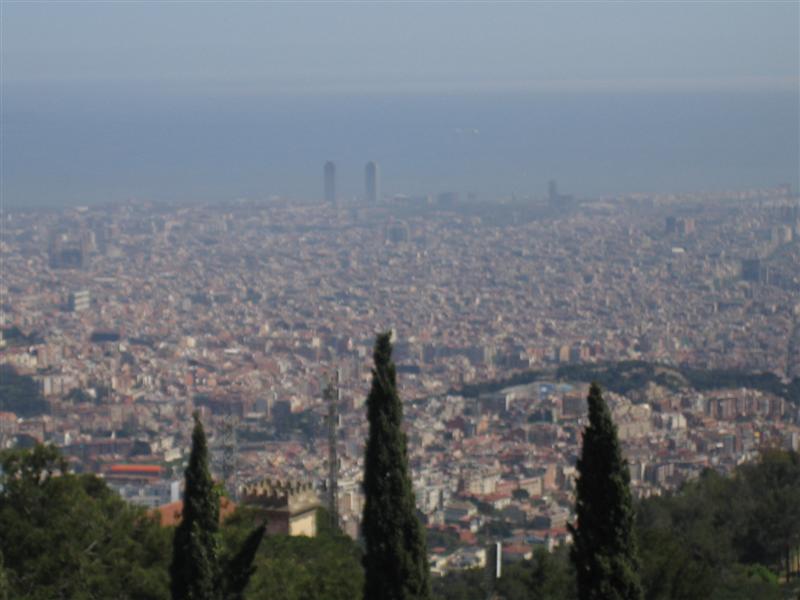 Another view from Tibidabo