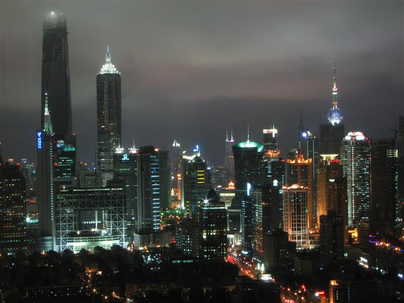 Shanghai Skyline at night