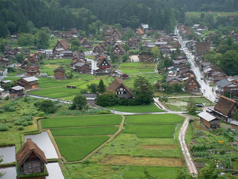 Shirakawago - Granjas "Gasshozukuri"