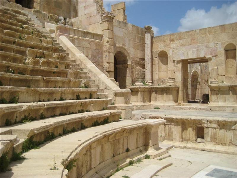 Jerash - Teatro peque&ntilde;o