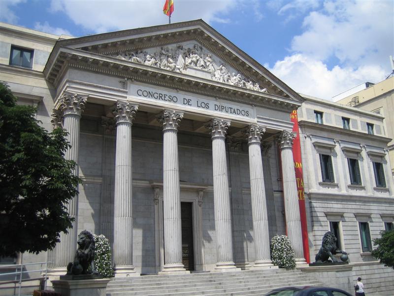 Congreso de los diputados<BR>(Spanish Parliament building)