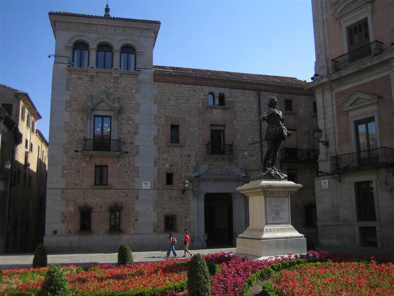 Plaza de la villa<BR>Casa de Cisneros