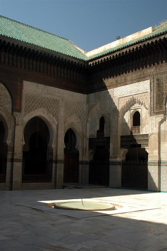 Fez - Medersa Bouinania