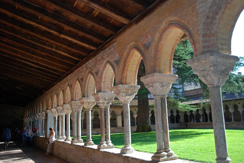 Moissac - Cloister of the Abbey of St.Pierre