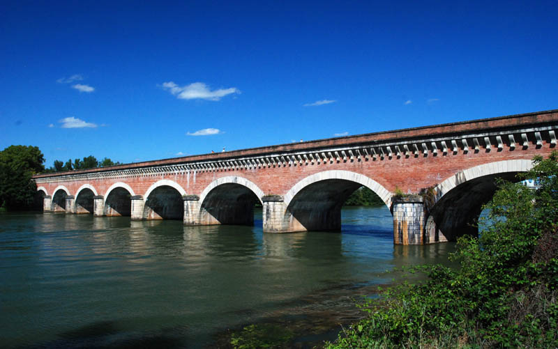 Canal Bridge of the Cacor over the Tarn river