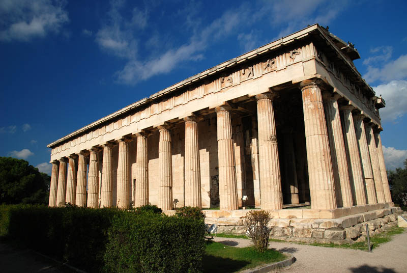 Athens - Temple of Hephaestus on the ancient agora