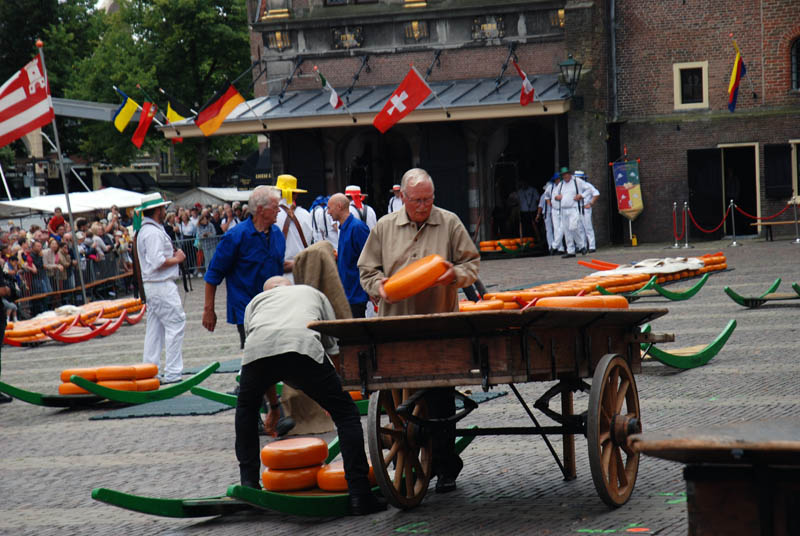 Alkmaar - Mercado del queso (Kaasmarkt)