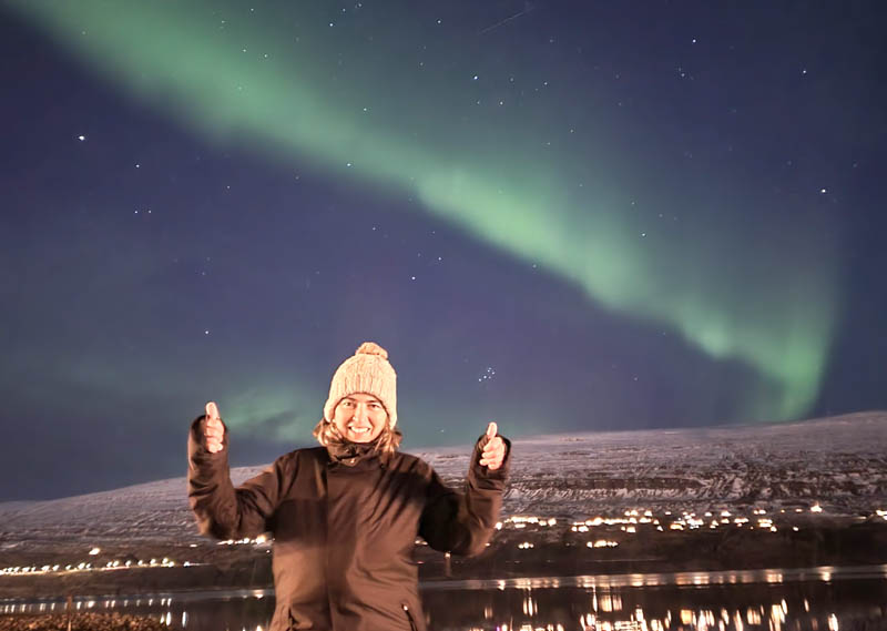 Northern Lights in Akureyri