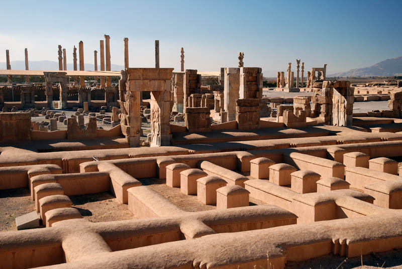 Persepolis - Hall of a Hundred Columns and Apadana