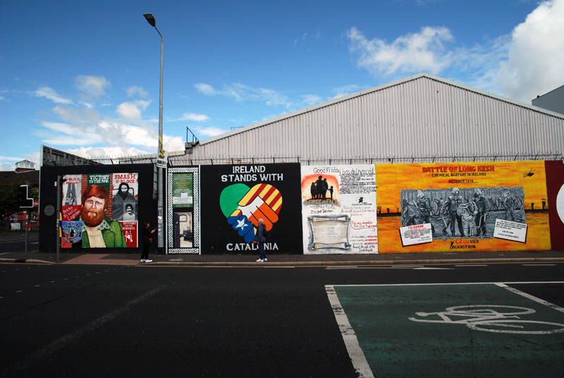 Belfast - Falls Road murals