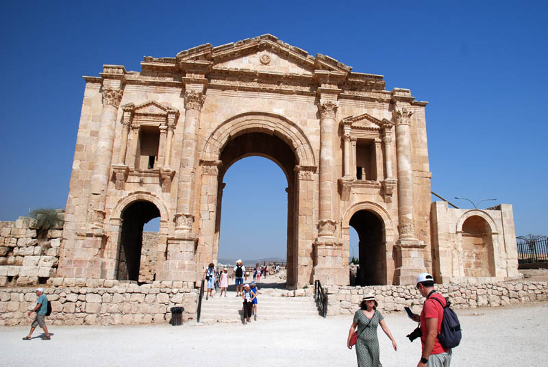 Jerash - Arch of Hadrian