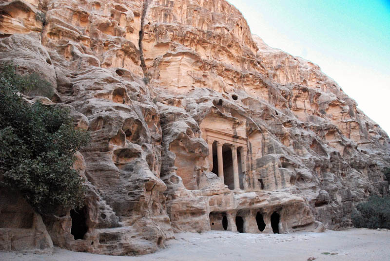 Litle Petra - Triclinium (Templo de Dushara)