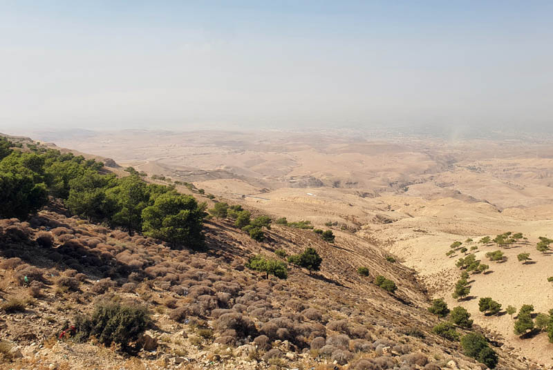 Views of the Promised Land from Mount Nebo