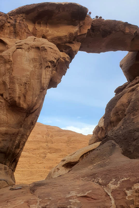 Wadi Rum - Um Fruth natural bridge