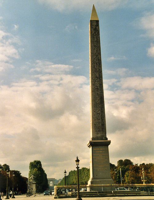 Place de la Concorde and Champs Elysees