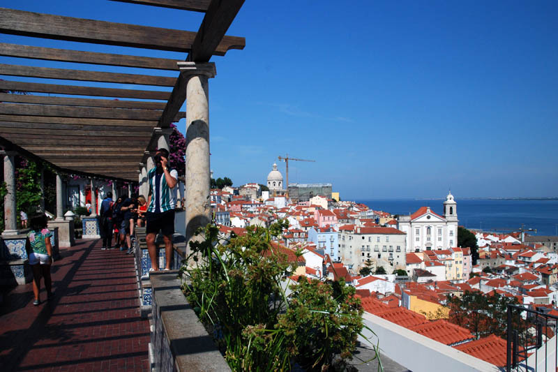 Lisbon - Miradouro de Santa Luzia