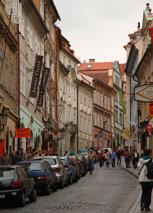 Praga - Calle Nerudova