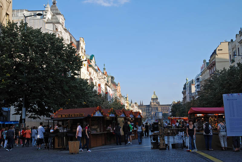 Praga - Plaza Wenceslao