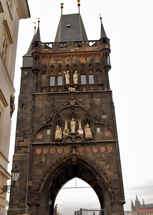 Praga - Torre del Puente de la Ciudad Vieja (Staromestsk&aacute; mosteck&aacute; vez)