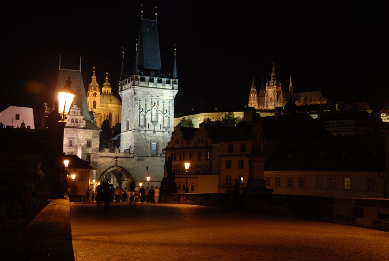 Praga - Torres del Puente del Barrio Peque&ntilde;o (Malostransk&eacute; mosteck&eacute; veze)