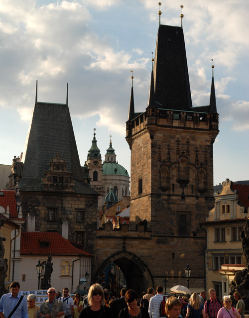 Praga - Torres del Puente del Barrio Peque&ntilde;o (Malostransk&eacute; mosteck&eacute; veze)