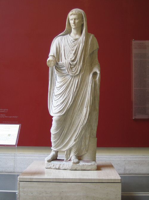 Palazzo Massimo alle Terme- Estatua de Augusto