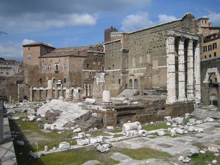 Foro di Augusto - Templo di Marte Ulton