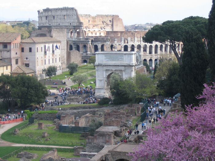 Colosseo desde Palatino