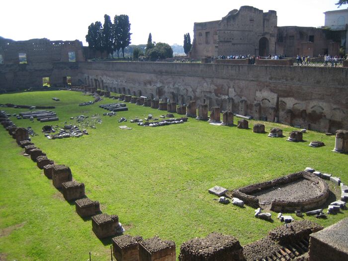 Palatino - Stadio y Domus Augustana