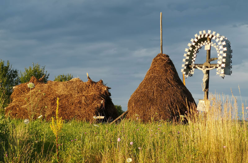 Sunset in Maramures