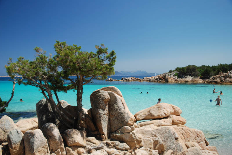 Capriccioli beach