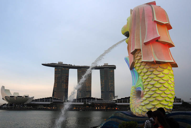 Singapur - Merlion