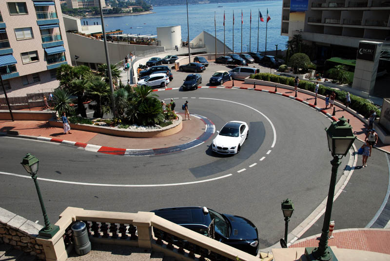 Circuito de Mónaco - Entrada de la curva Loews Hairpin